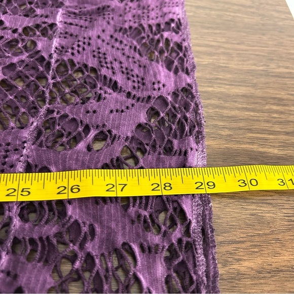 ❤️Bella Purple Lace Crochet Tunic dress 8 - Picture 11 of 11